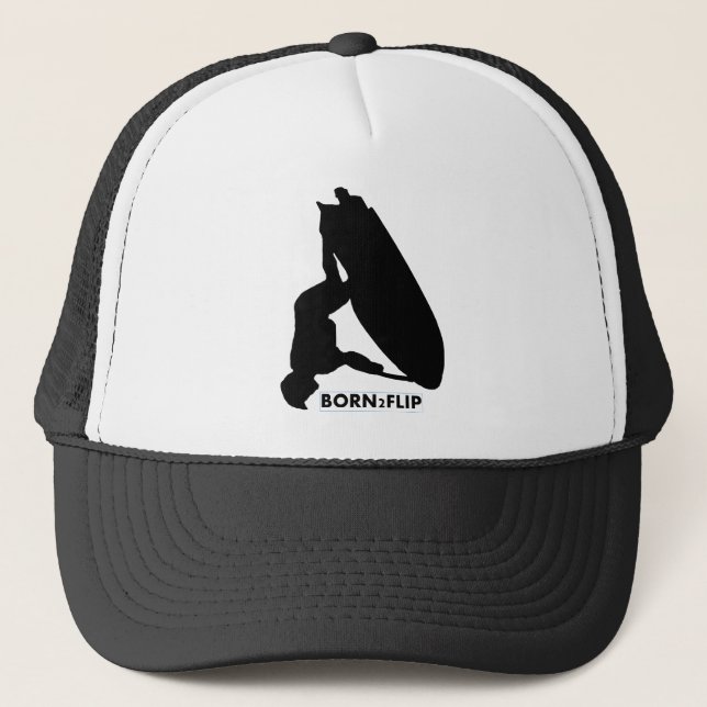 Casquette de camionneur de Born2Flip (Devant)