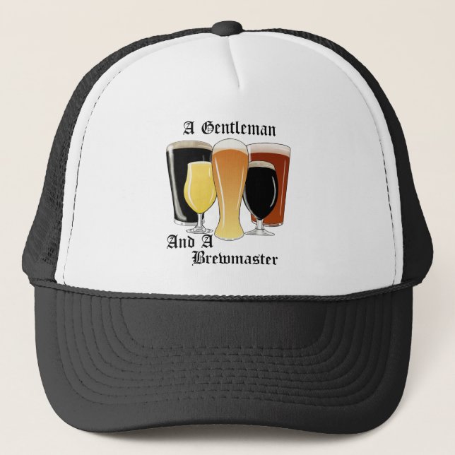 Casquette de camionneur de brewmaster de monsieur (Devant)