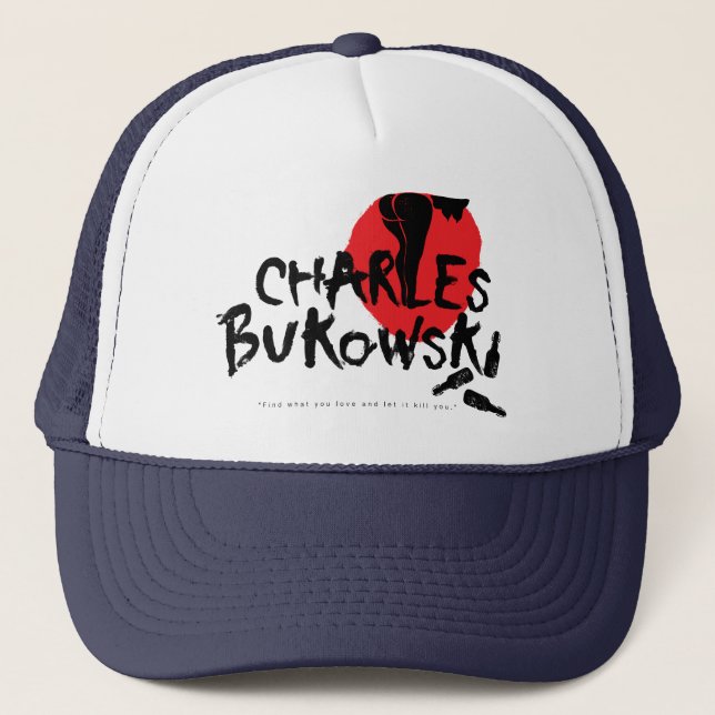 Casquette de camionneur de Bukowski (Devant)