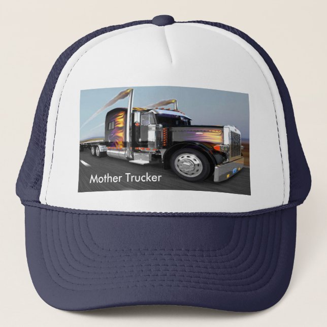 Casquette de camionneur de camionneur de mère (Devant)