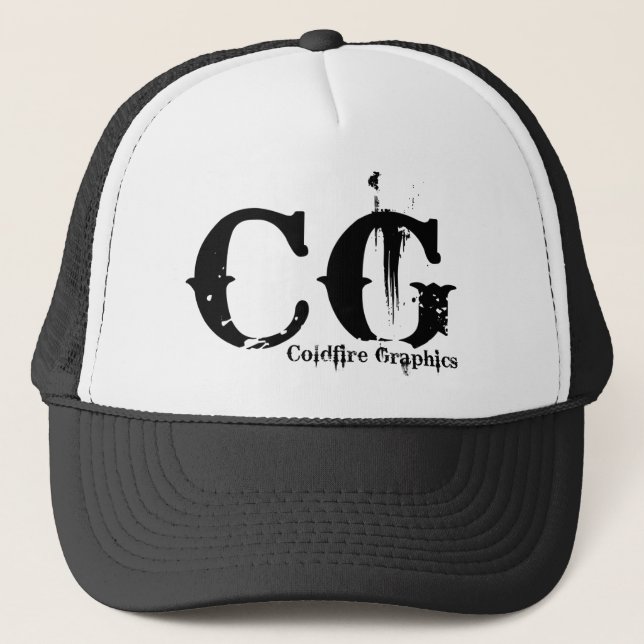 Casquette de camionneur de CG. (Devant)