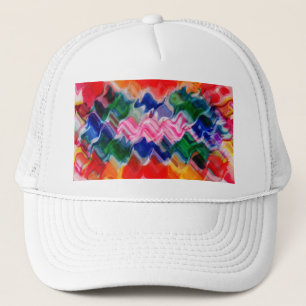 Casquette de camionneur de couleurs primaires