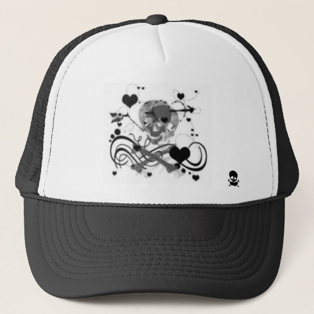 casquette de camionneur de crânes (Devant)