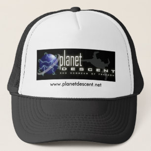 Casquette de camionneur de Descet de planète