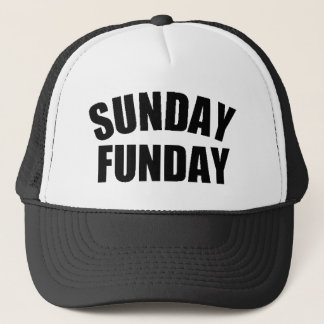 Casquette de camionneur de dimanche Funday