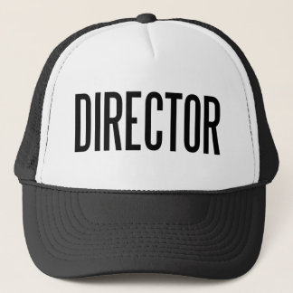 Casquette de camionneur de directeur