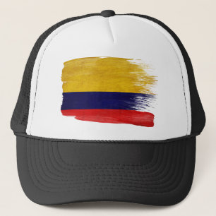Casquette de camionneur de drapeau de la Colombie