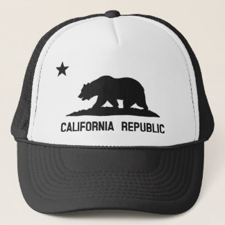 Casquette de camionneur de drapeau d'état de