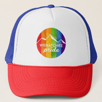 Casquette de camionneur de fierté d'I <3 Amérique