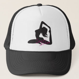 Casquette de camionneur de fille de yoga