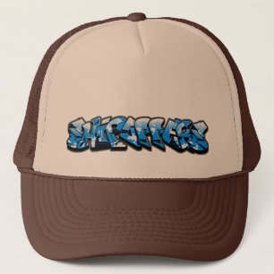 Casquette de camionneur de graffiti