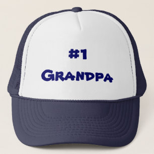 Casquette de camionneur de grand-papa du numéro un