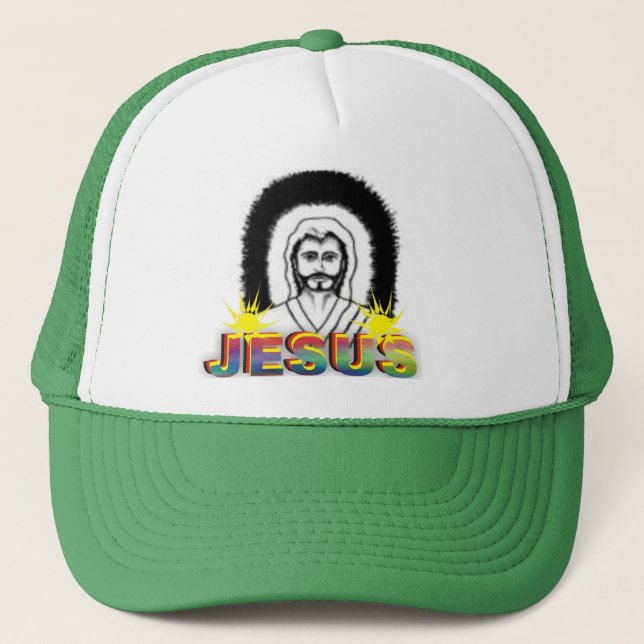 Casquette de camionneur de Jésus (Devant)