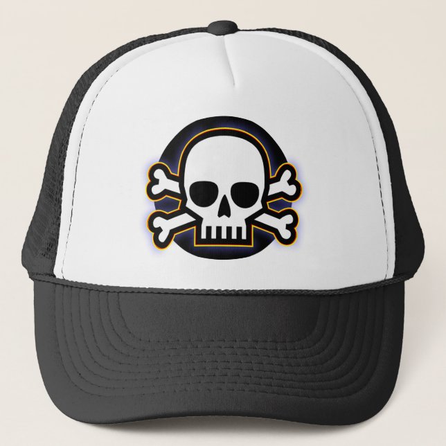 Casquette de camionneur de JOLLY ROGER (Devant)