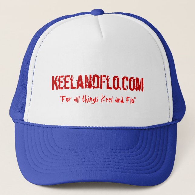 casquette de camionneur de KeelandFlo.com (Devant)
