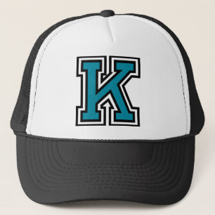 Casquette de camionneur de la lettre "K"