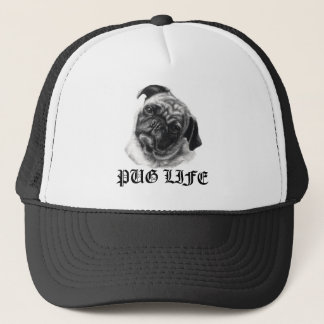 Casquette de camionneur de la vie de carlin par