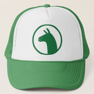 Casquette de camionneur de LAMA - vert