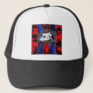 Casquette de camionneur de l'encyclopédie WCCW