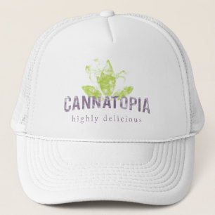 Casquette de camionneur de logo de fumée de