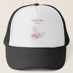 Casquette de camionneur de luxe Newport Vibes Retr
