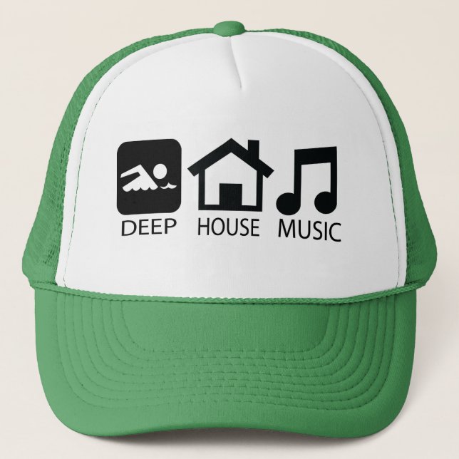 Casquette de camionneur de musique de Chambre (Devant)