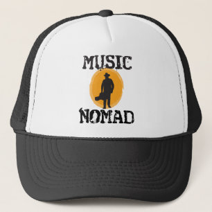 Casquette de camionneur de nomade de musique