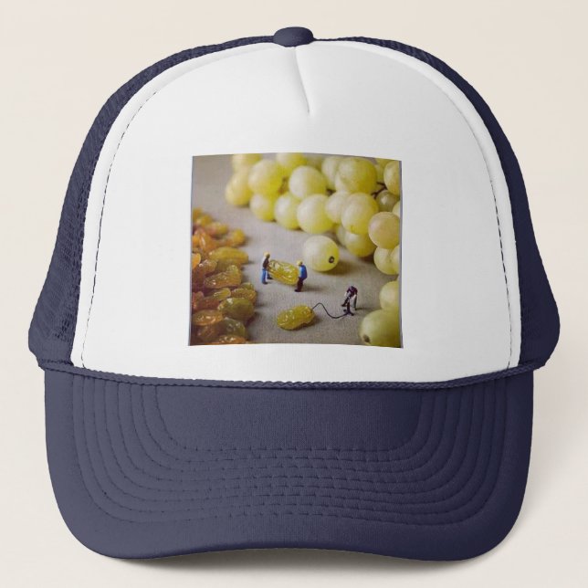 Casquette de camionneur de pompe de raisin sec (Devant)