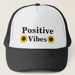 Casquette de camionneur de positivité