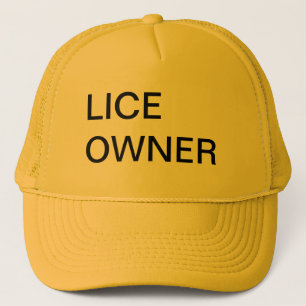 Casquette de camionneur de propriétaire de poux