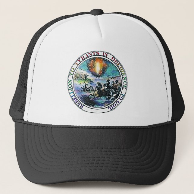 Casquette de camionneur de rébellion (Devant)