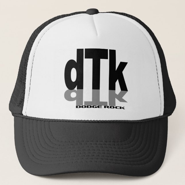 Casquette de camionneur de roche de Dodge - dTk (Devant)