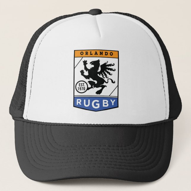 Casquette de camionneur de rugby d'Orlando (Devant)