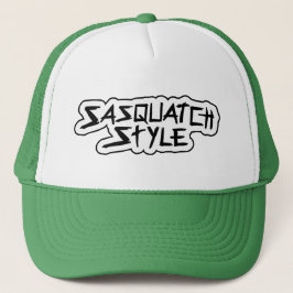 Casquette de camionneur de style de Sasquatch