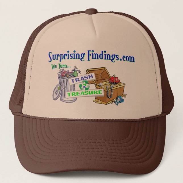Casquette de camionneur de SurprisingFindings (Devant)
