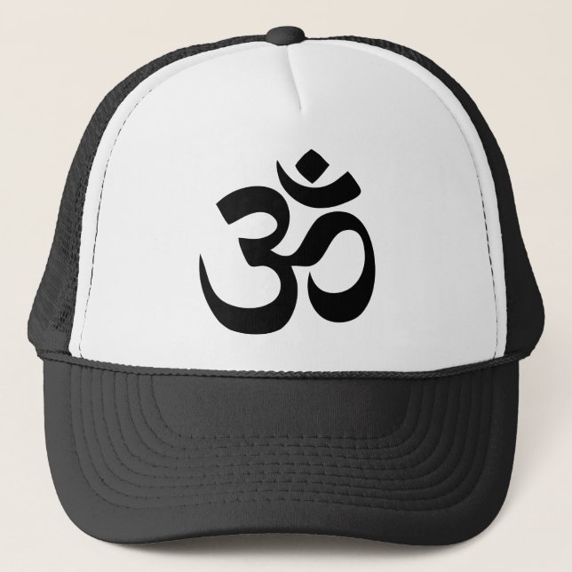 Casquette de camionneur de symbole de l'OM (Devant)