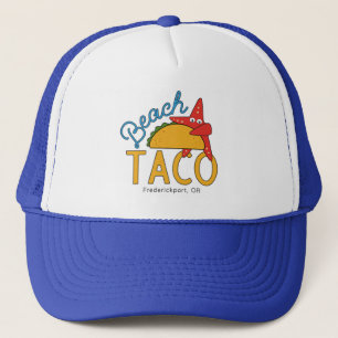 Casquette de camionneur de taco de plage