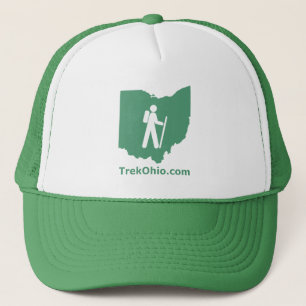 Casquette de camionneur de TrekOhio, vert