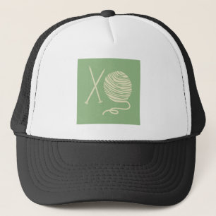 Casquette de camionneur de tricoteuse