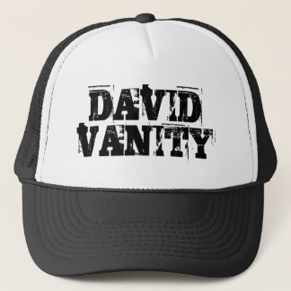 Casquette de camionneur de VANITÉ de DAVID