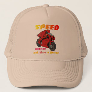 Casquette de camionneur de vitesse