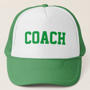 Casquette de camionneur d'ENTRAÎNEUR {vert}