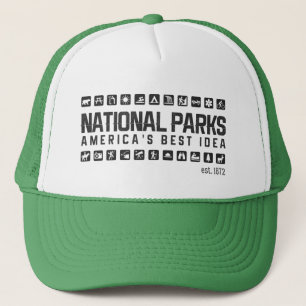 Casquette de camionneur des parcs nationaux de