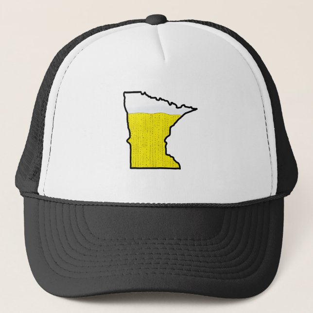 Casquette de camionneur d'état du Minnesota - (Devant)