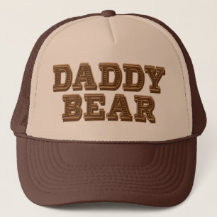 Casquette de camionneur d'ours de papa