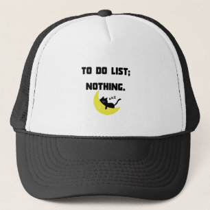 Casquette de camionneur drôle et sarcastique "LIST