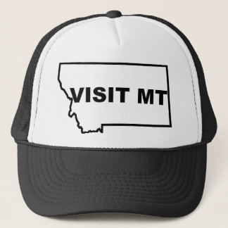 Casquette de camionneur du Montana de visite