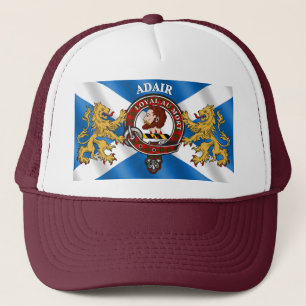 Casquette de camionneur écossaise Badge du clan Ad
