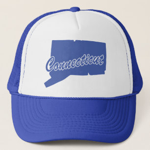 Casquette de camionneur en forme de l'État du Conn