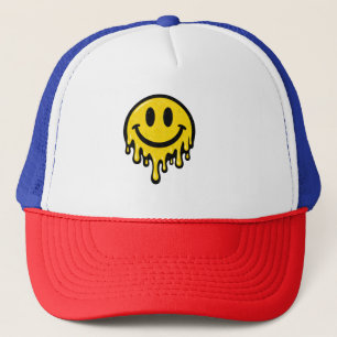 Casquette de camionneur en mousse avec visage sour
